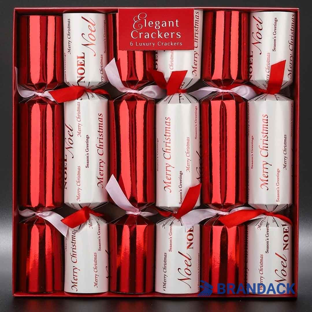Custom Branded Christmas Cracker Company with Design Service