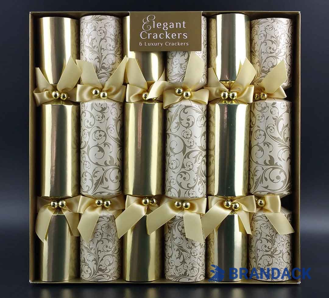 Custom Corporate Creative Branded Christmas Dinner Crackers