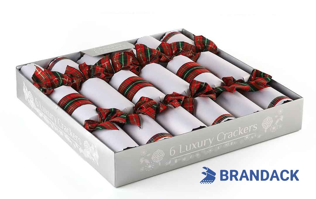 Custom Corporate Creative Branded Christmas Dinner Crackers