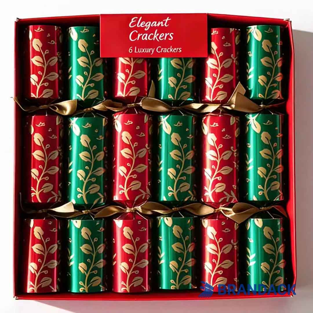 Custom Christmas Eve Surprise Popper Crackers to Stand Out