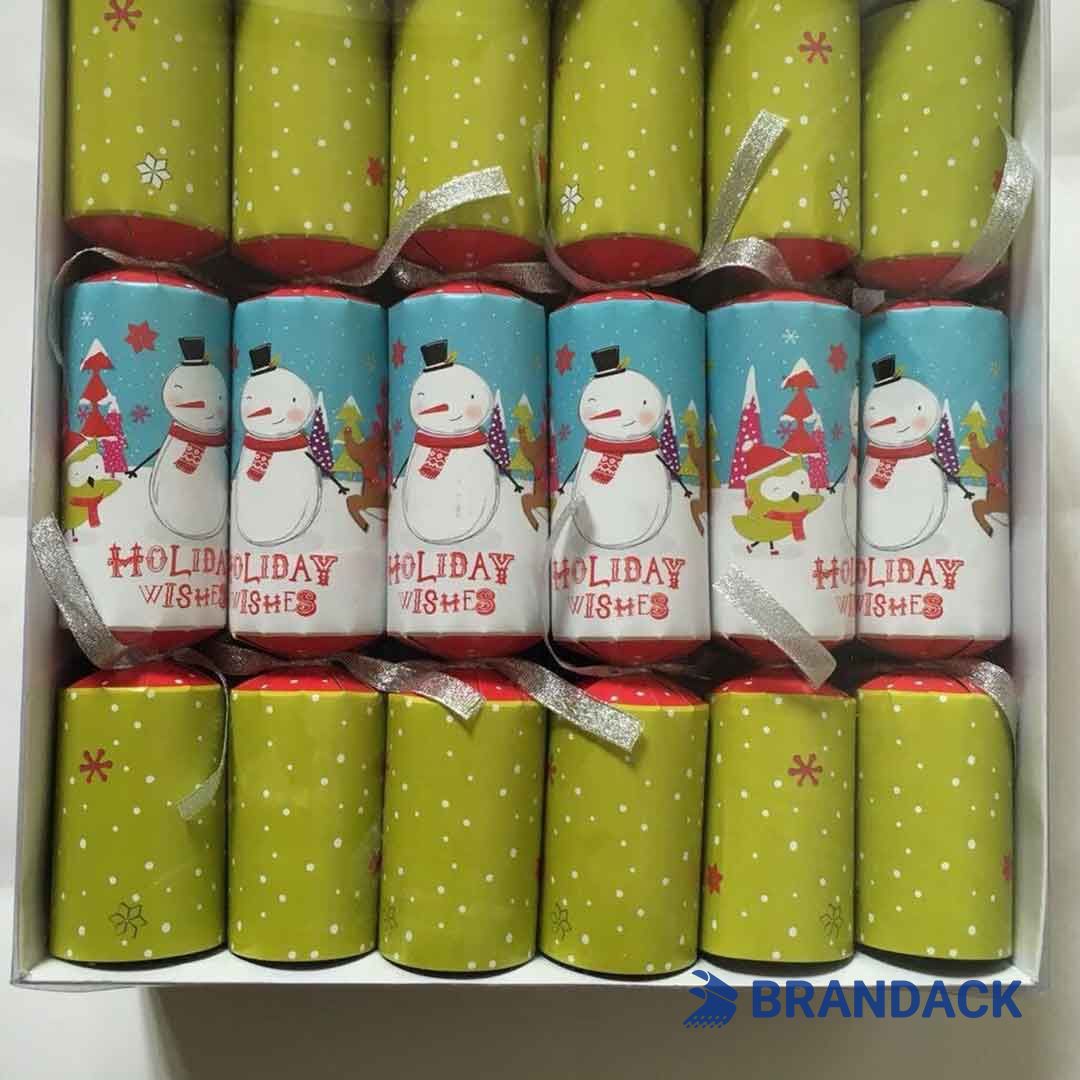 Custom Christmas Eve Surprise Popper Crackers to Stand Out