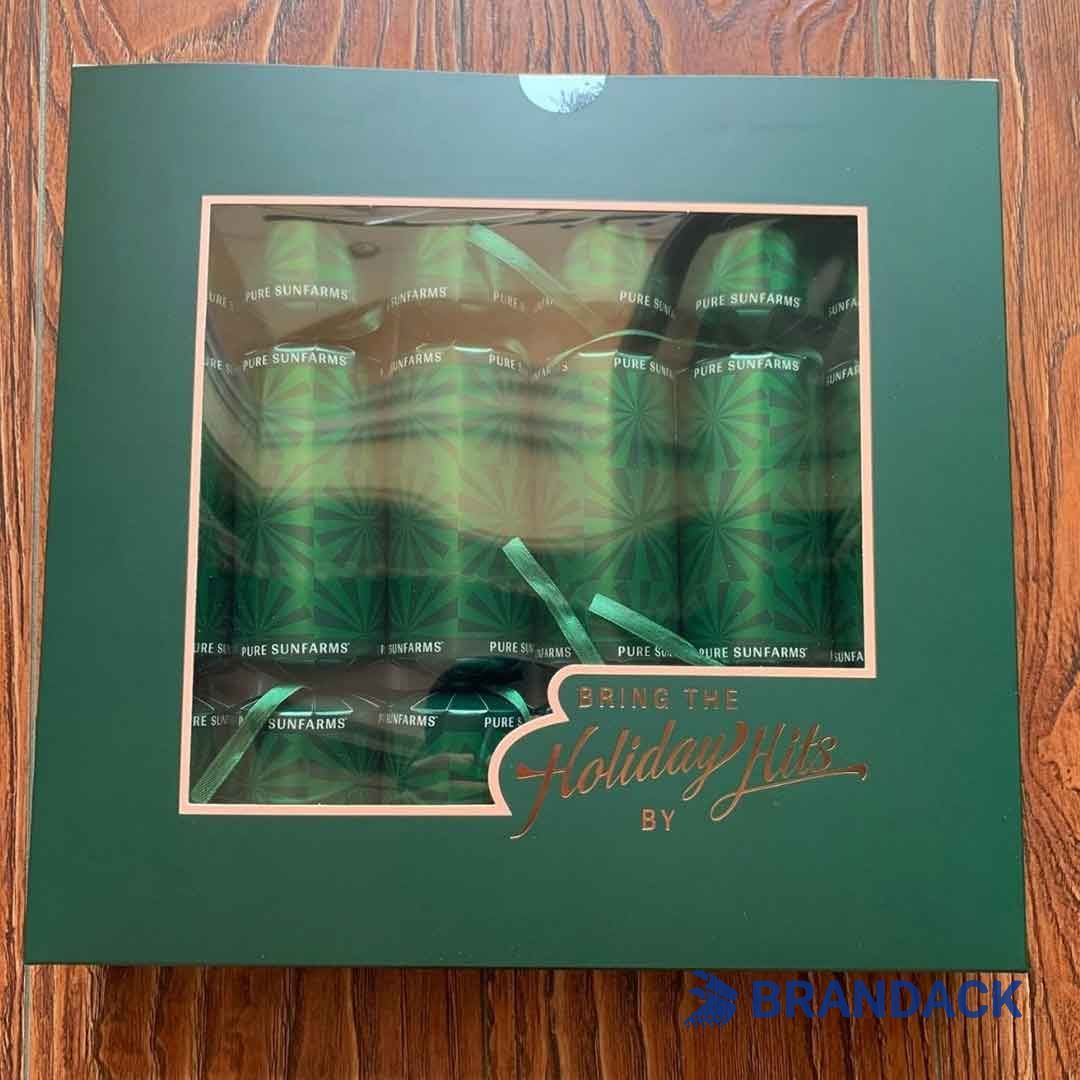 Custom Good Quality Personalised Christmas Popping Crackers