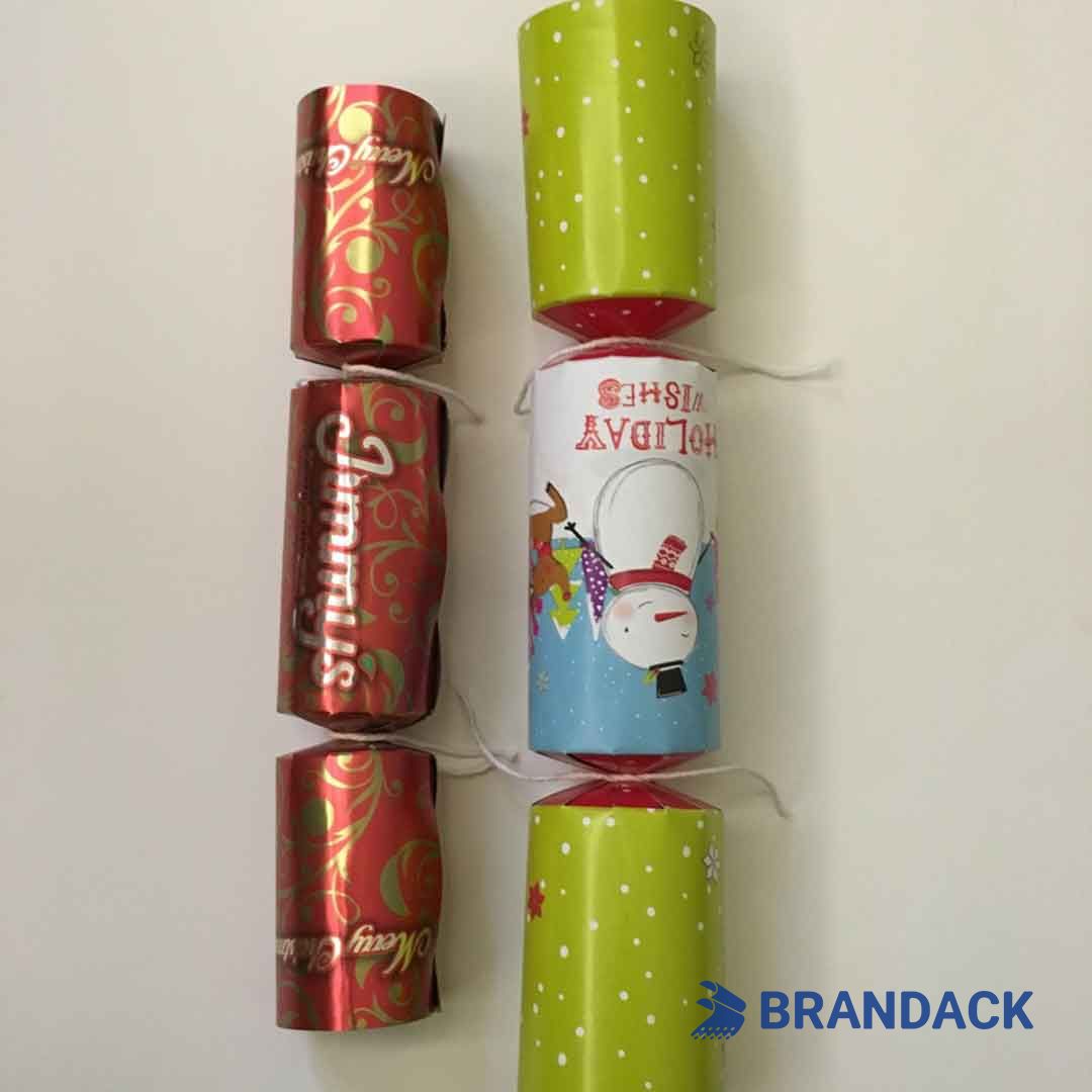 Custom Good Quality Personalised Christmas Popping Crackers