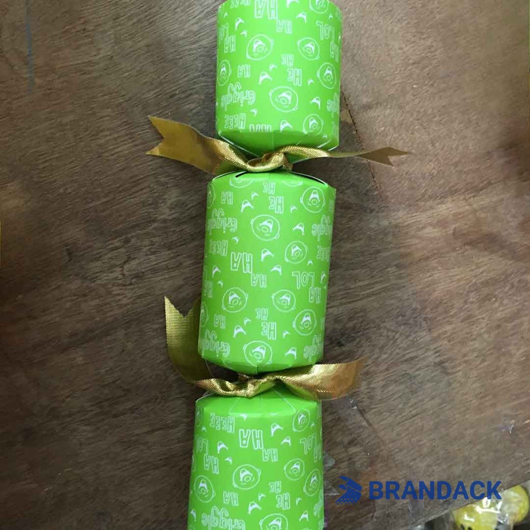 Custom Good Quality Personalised Christmas Popping Crackers