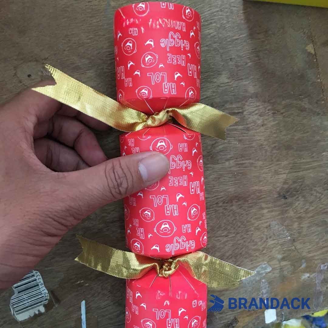 Custom Good Quality Personalised Christmas Popping Crackers