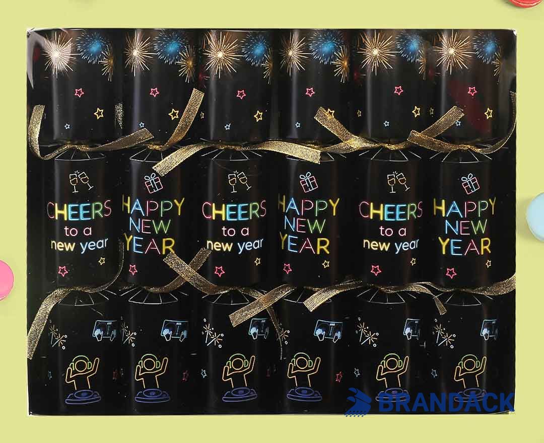 Custom New Year Crackers with Design and Printing Service Custom New Year Crackers with Design and Printing Service