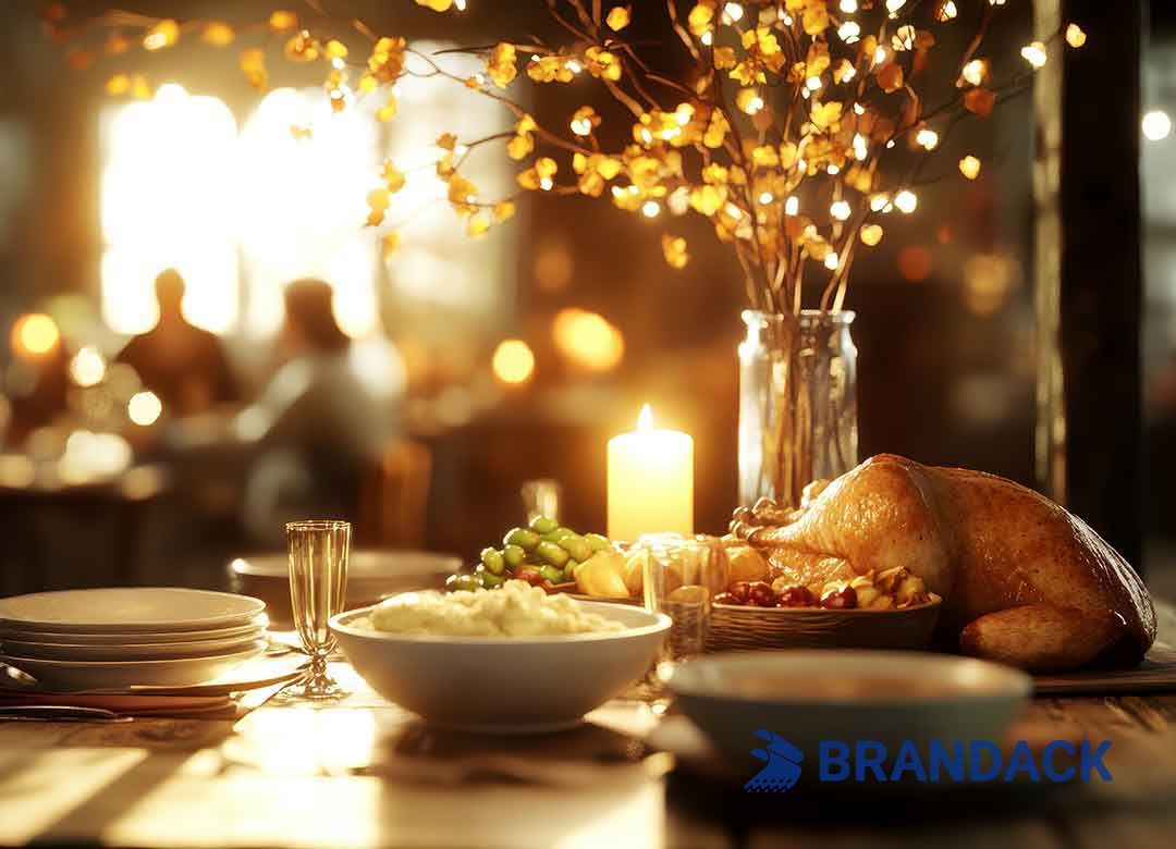 Custom Thanksgiving Crackers with Design Service