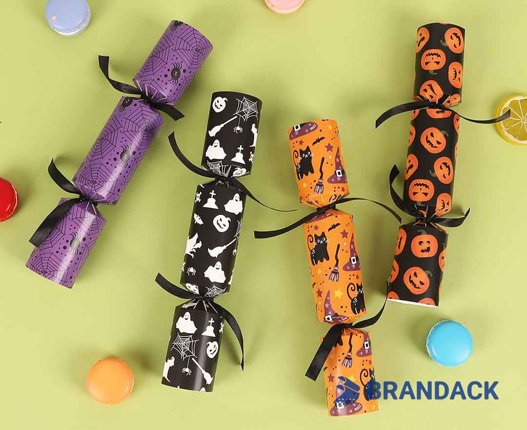 Custom Halloween Party Crackers Manufacturer with Printing Services Custom Halloween Party Crackers Manufacturer with Printing Services