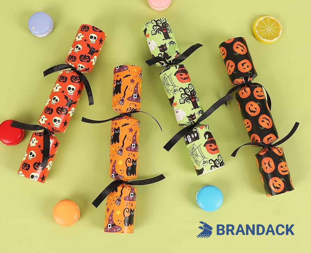 Halloween Ghost Shaped Crackers for Party Celebration