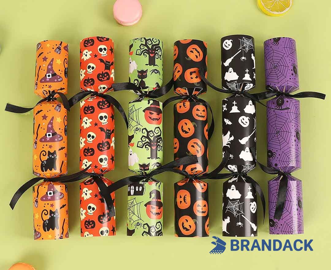 Halloween Ghost Shaped Crackers for Party Celebration