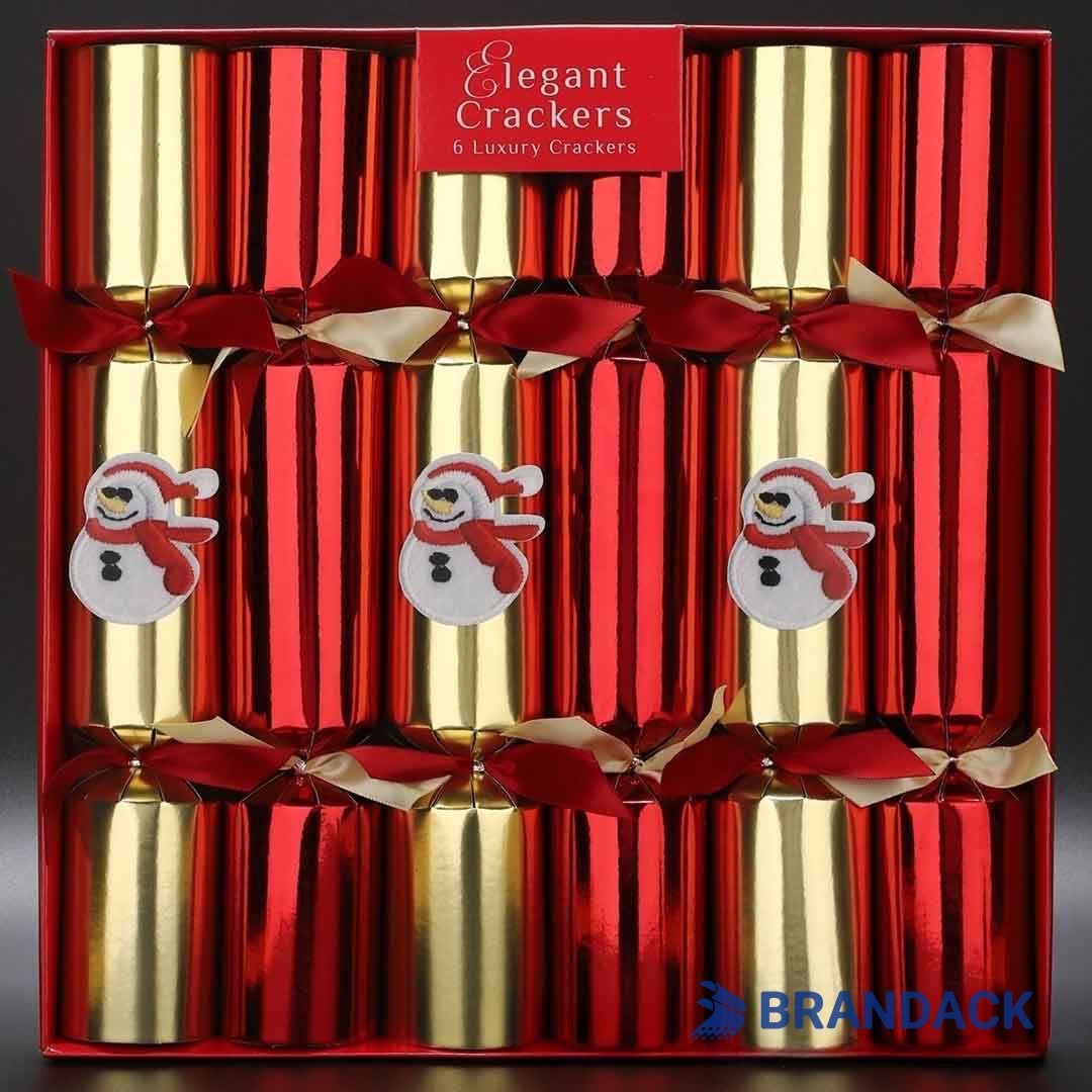 Custom Luxury Gold Party Pop Crackers with Logo for Adults