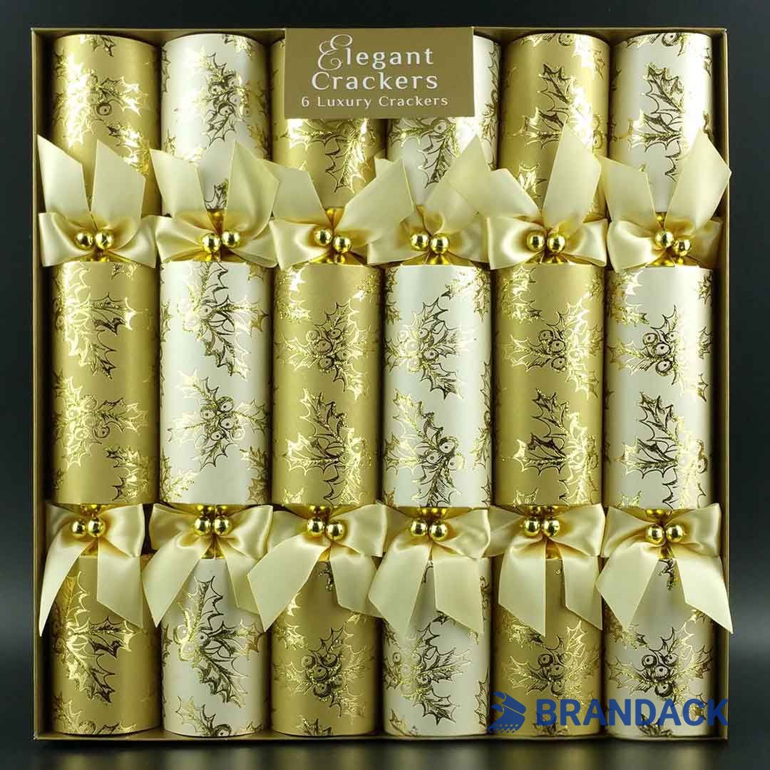 Custom English Dinner Party Favor Crackers Tailored to Brand