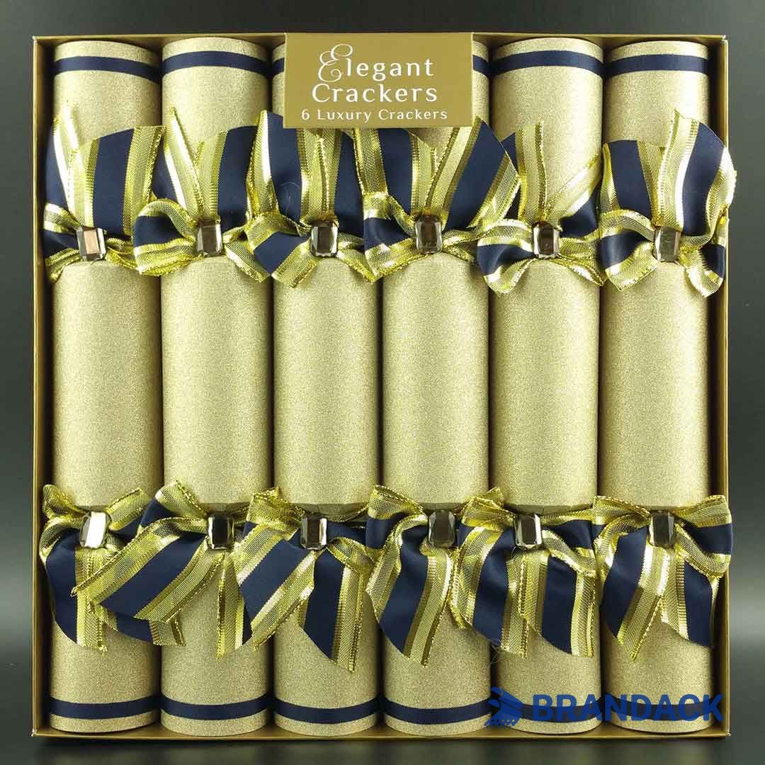 Custom English Dinner Party Favor Crackers Tailored to Brand