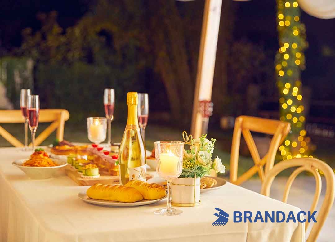 Custom English Dinner Party Favor Crackers Tailored to Brand