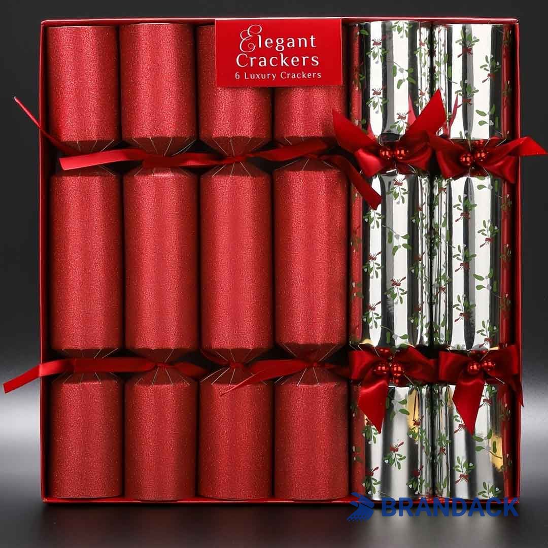 Holiday Party Popper Christmas Crackers Custom with Design Service