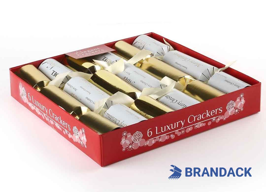 Holiday Party Popper Christmas Crackers Custom with Design Service