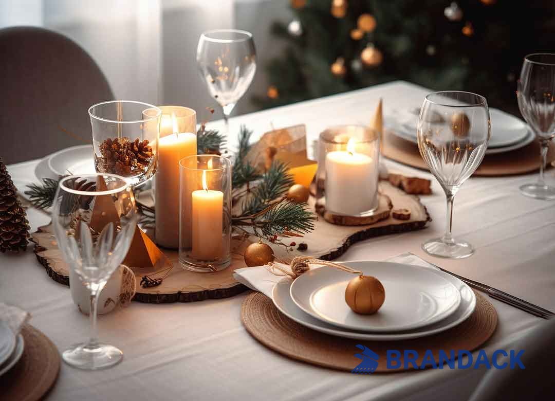 British English Christmas Pull Poppers Tailored to Brand