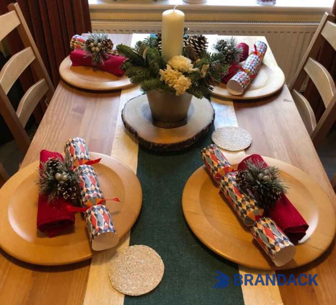 Christmas Dinner Table Poppers - Custom Poppers for Christmas