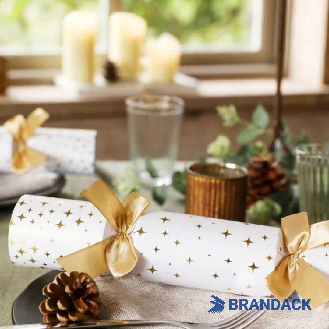 Custom Holiday Poppers Christmas Crackers with Design Service