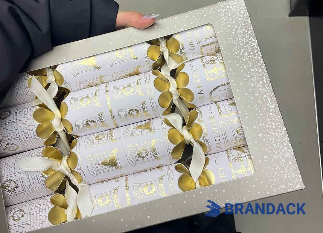 Custom Holiday Poppers Christmas Crackers with Design Service