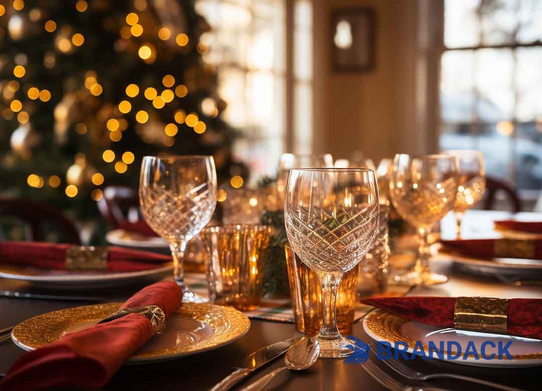 Custom Luxury Christmas Party Poppers for Adults