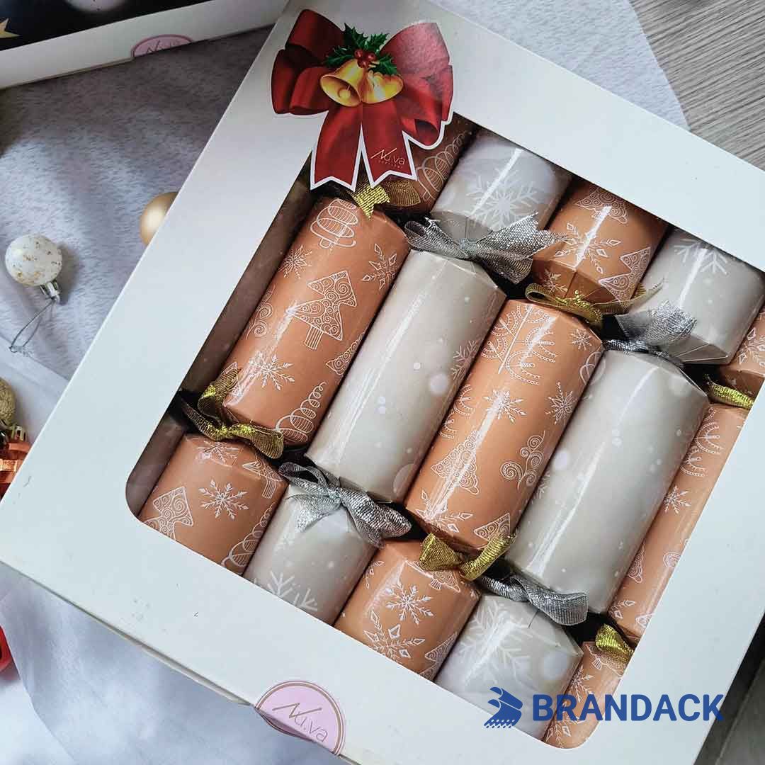 Christmas Holiday Crackers Poppers Custom to Stand out on Shelves