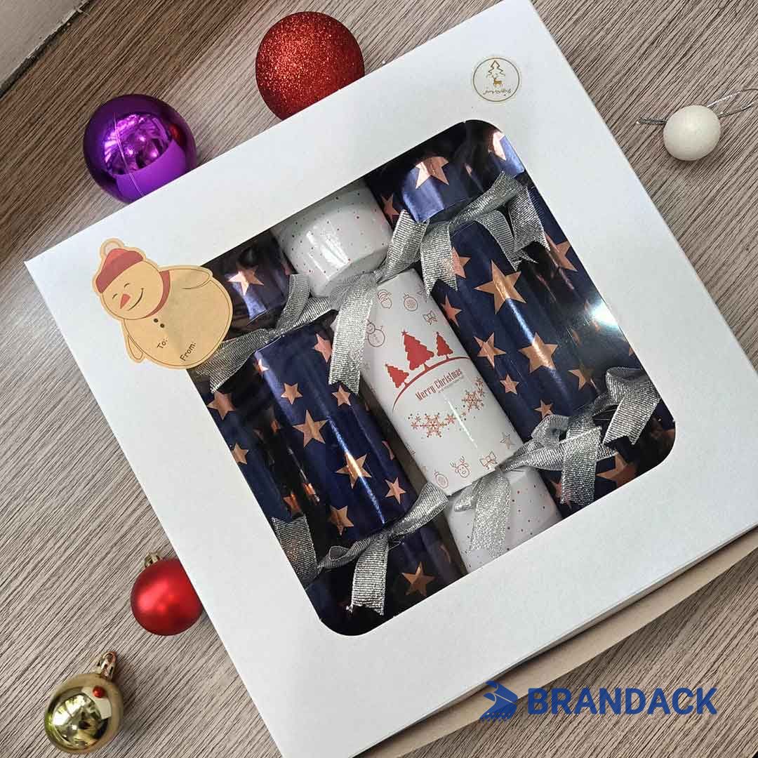 Christmas Holiday Crackers Poppers Custom to Stand out on Shelves