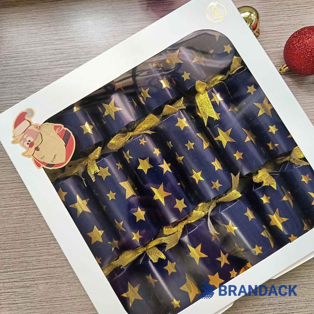 Christmas Holiday Crackers Poppers Custom to Stand out on Shelves