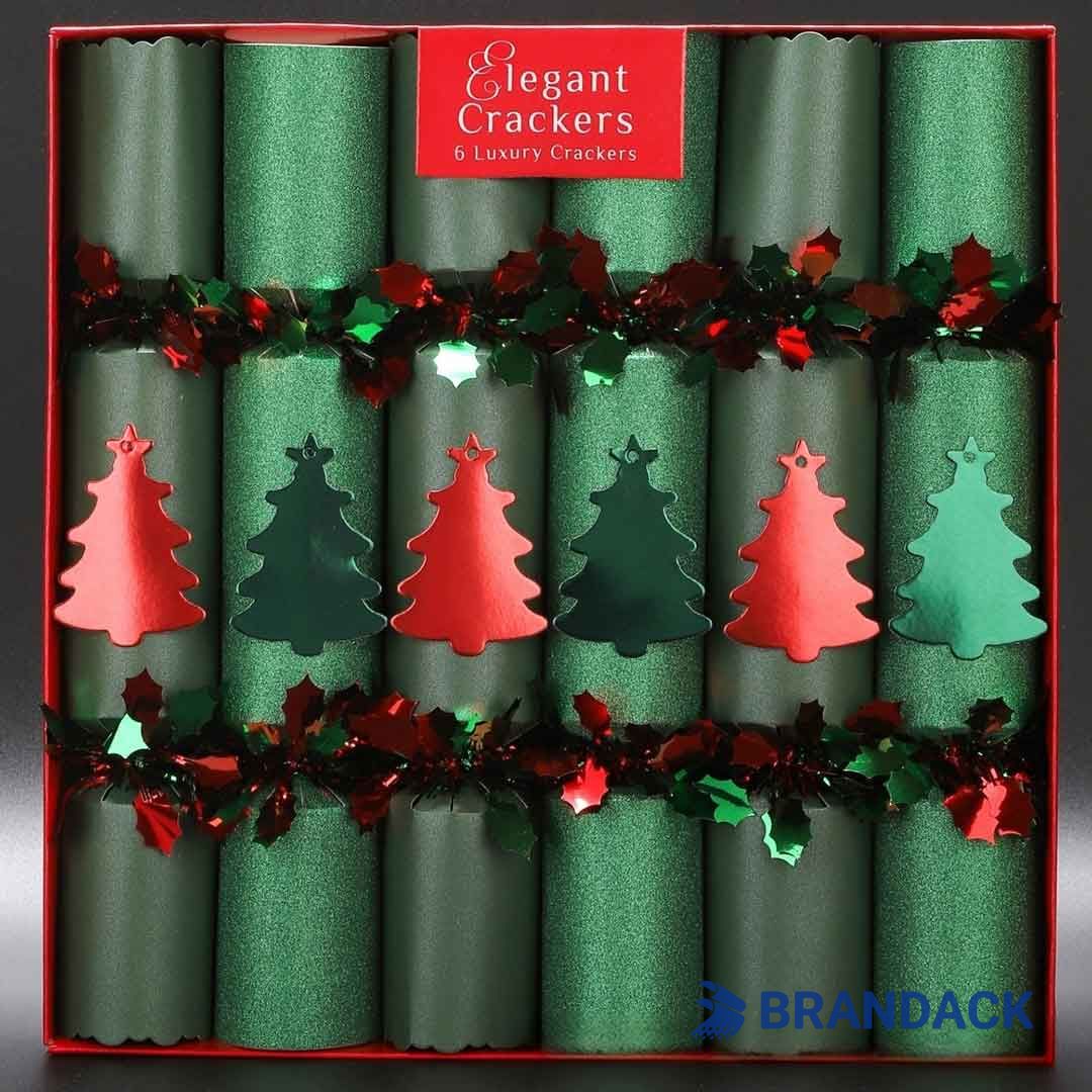 Branded Christmas Party Cracker Poppers Bespoke Manufacturer