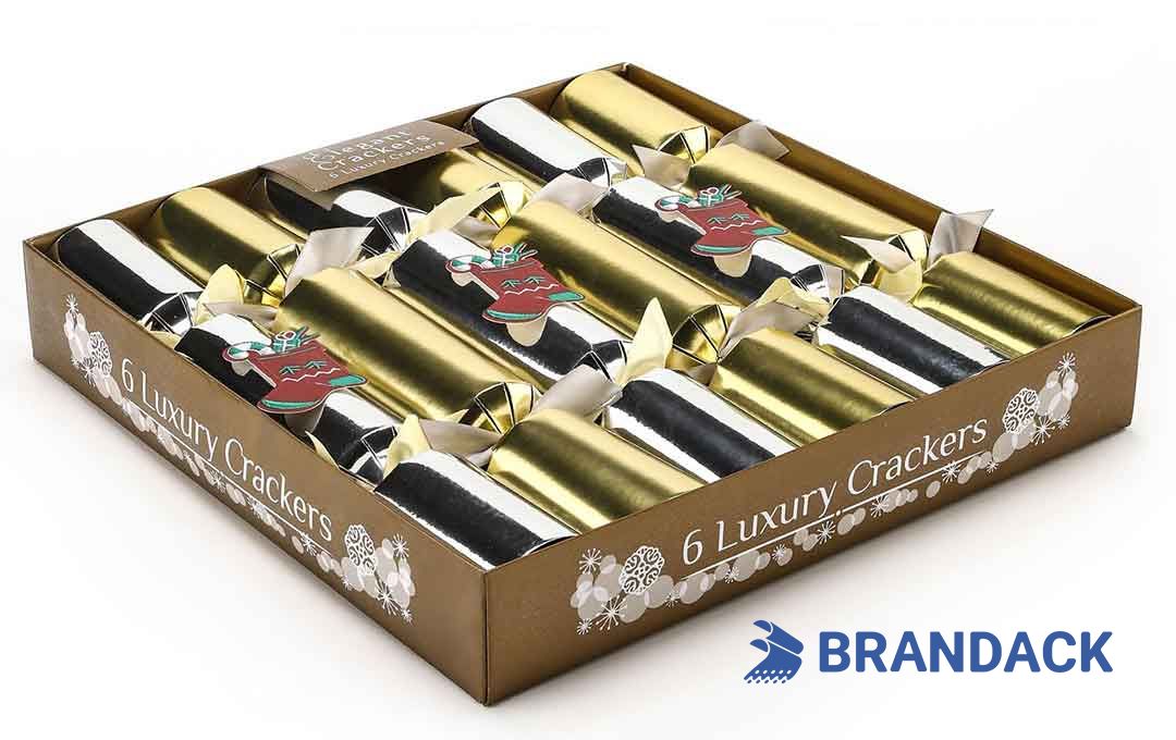 Branded Christmas Party Cracker Poppers Bespoke Manufacturer