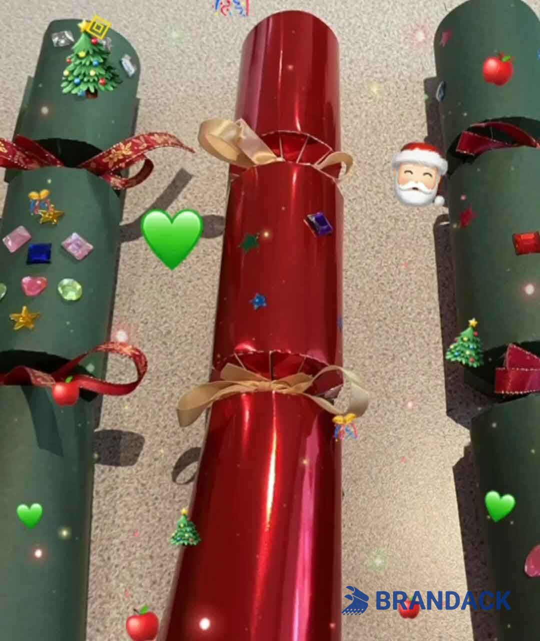 Branded Christmas Party Cracker Poppers Bespoke Manufacturer