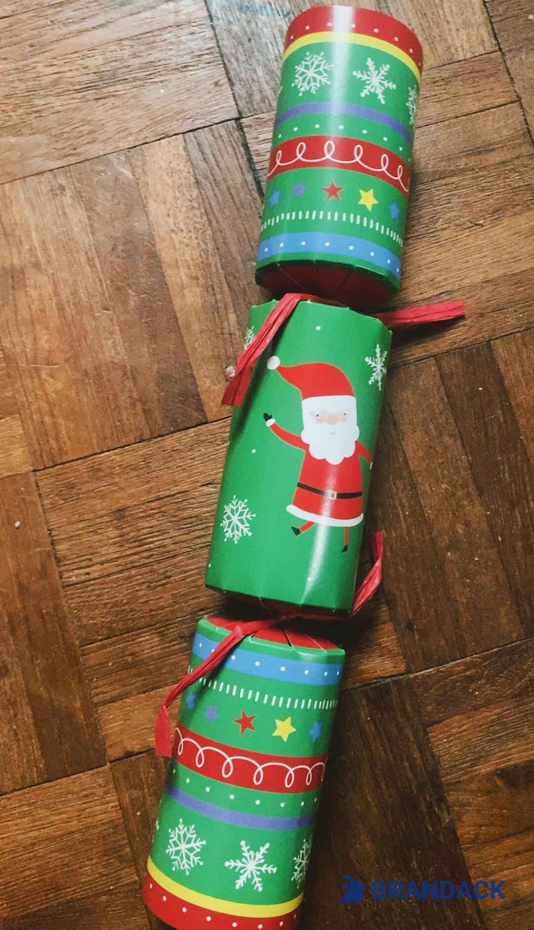 Branded Christmas Party Cracker Poppers Bespoke Manufacturer