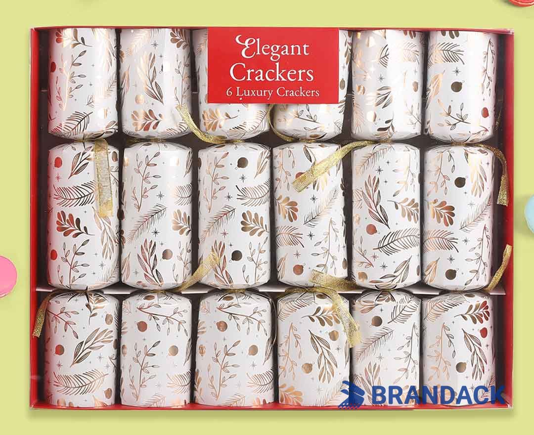 Bespoke Branded Adult Christmas Party Poppers with Snap