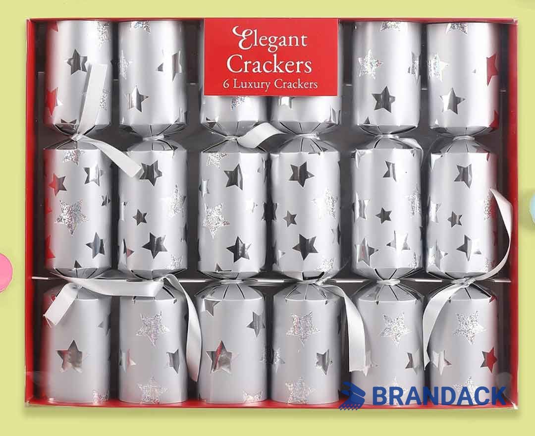 Bespoke Branded Adult Christmas Party Poppers with Snap