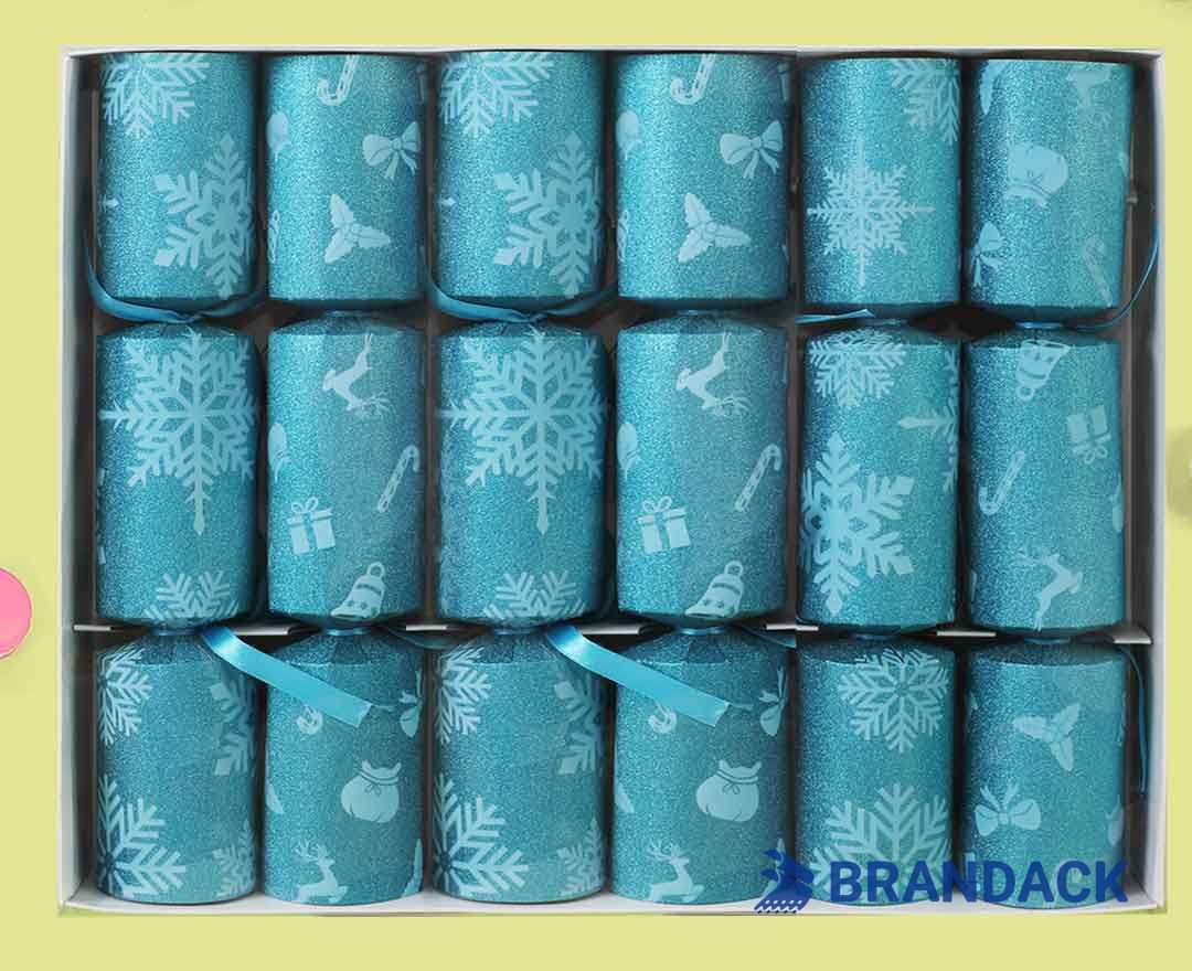 Bespoke Branded Adult Christmas Party Poppers with Snap