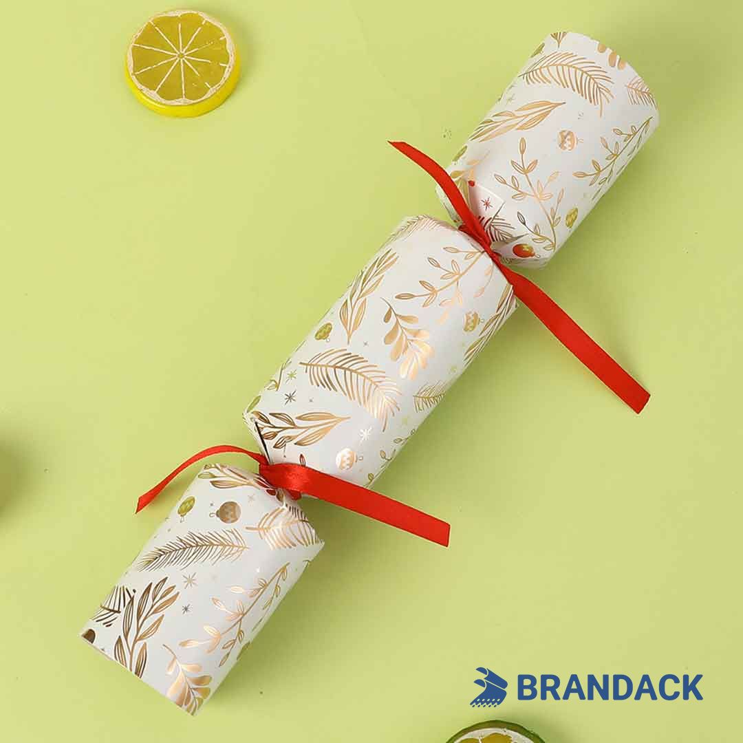 Custom Christmas Gift Poppers with Crowns and Prizes