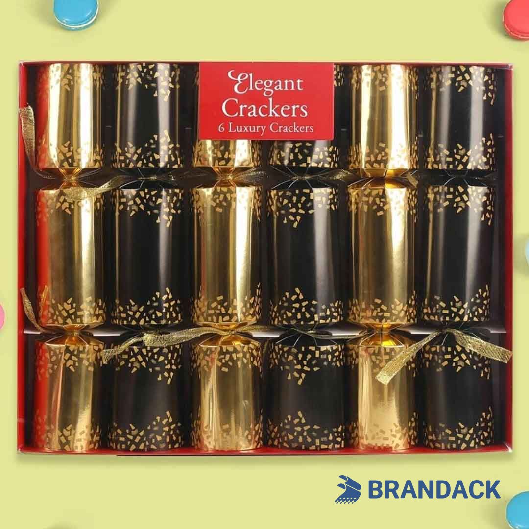 Custom Christmas Gift Poppers with Crowns and Prizes