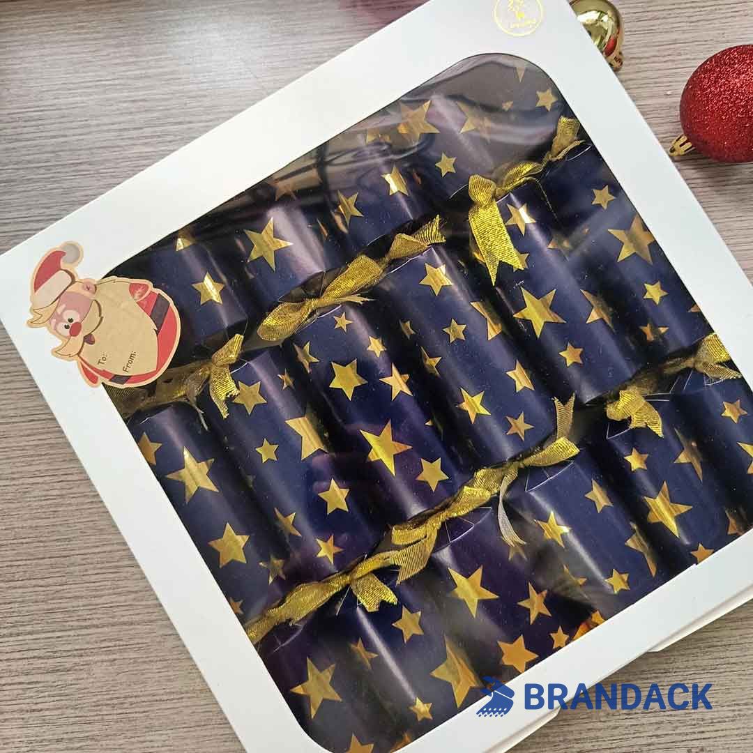 Holiday Table Party Poppers Custom to Stand out on Shelves