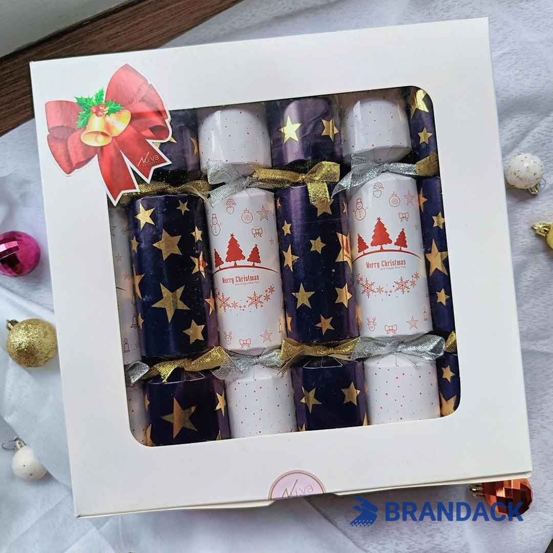 Holiday Table Party Poppers Custom to Stand out on Shelves