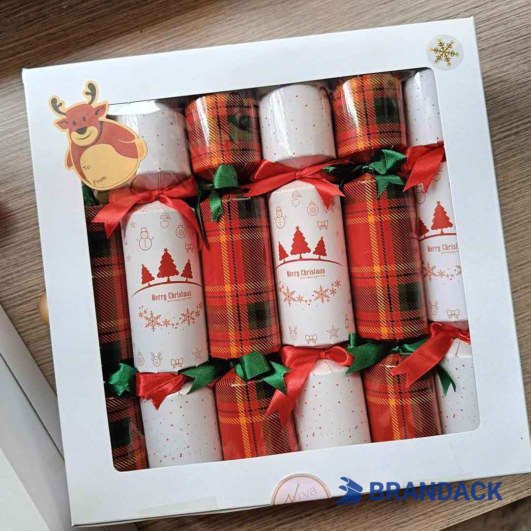 Holiday Table Party Poppers Custom to Stand out on Shelves