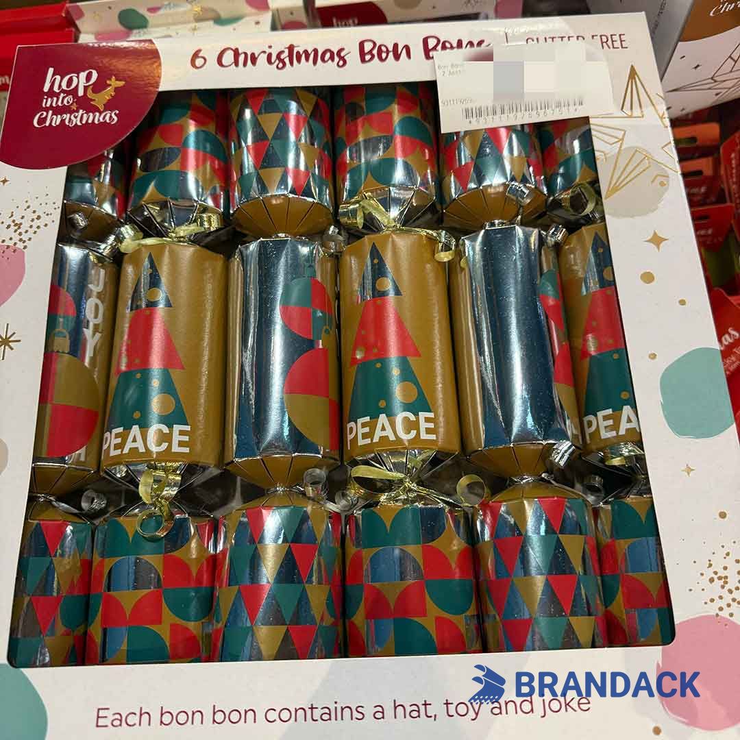 Holiday Table Party Poppers Custom to Stand out on Shelves