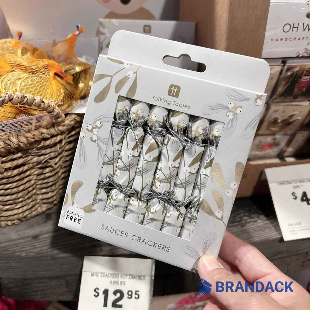 Holiday Table Party Poppers Custom to Stand out on Shelves