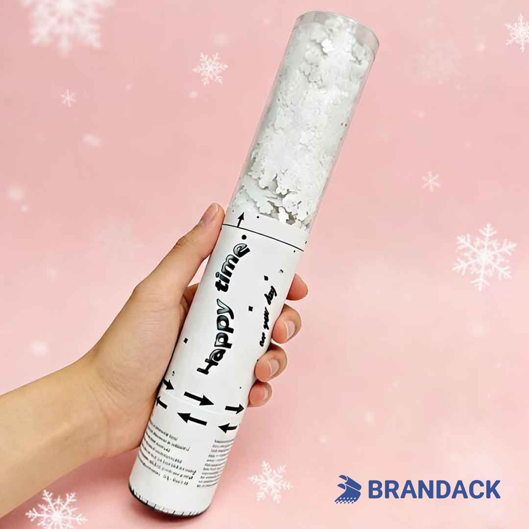 Christmas Eve Snow Popper Custom with Design Service