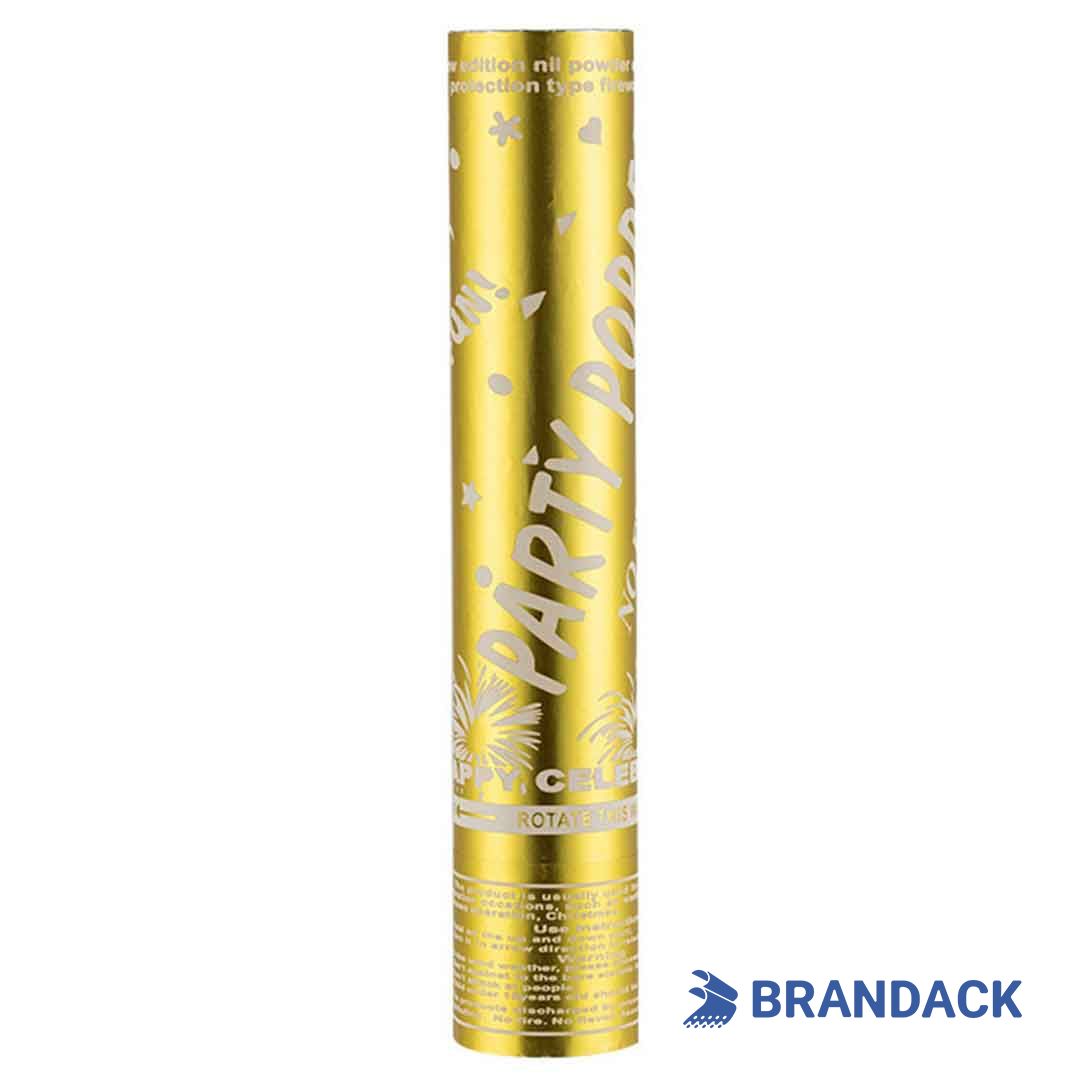 Bulk Buy Holiday Party Poppers Bespoke Tailored to Brand