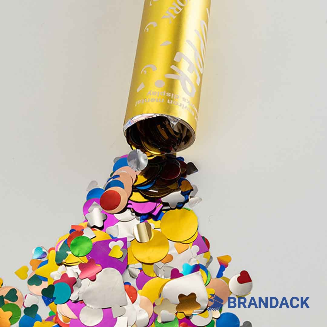 Bulk Buy Holiday Party Poppers Bespoke Tailored to Brand