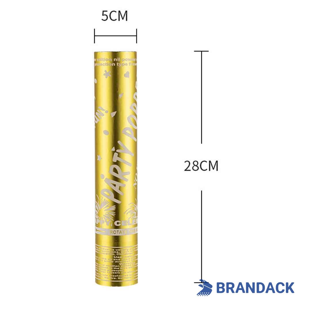 Bulk Buy Holiday Party Poppers Bespoke Tailored to Brand