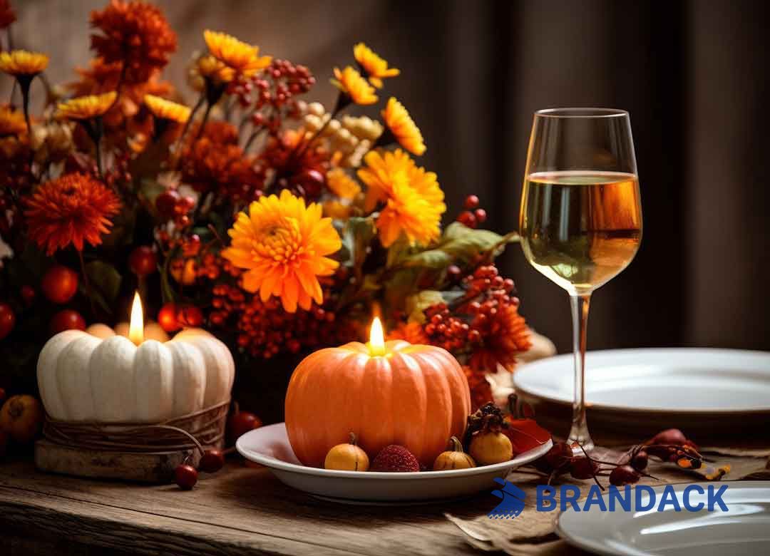 Custom Thanksgiving Holiday Poppers Tailored to Brand