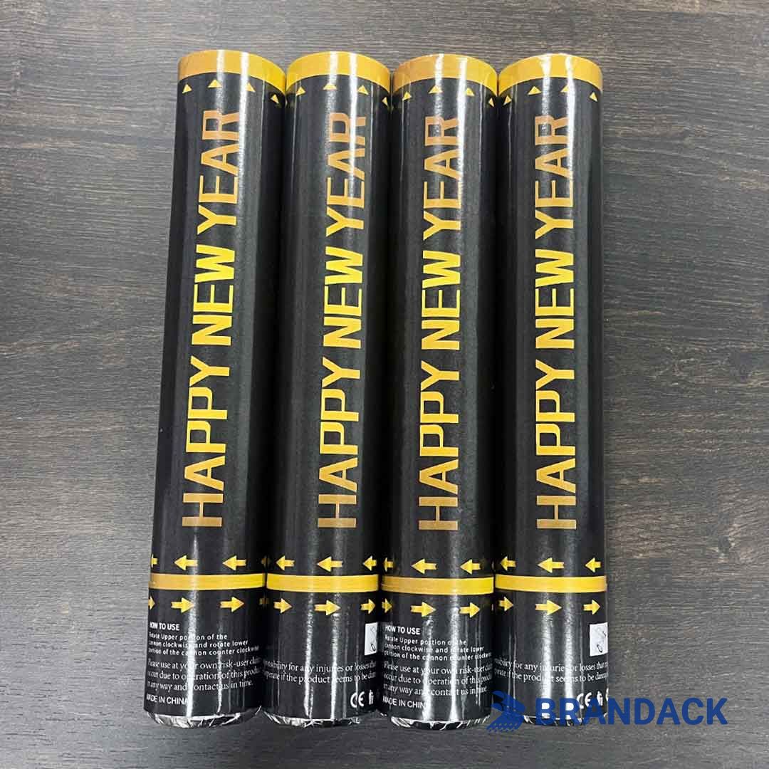 New Years Eve Party Poppers Custom with Design Services