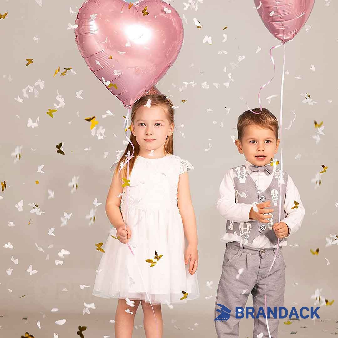 Wedding Party Streamer Poppers Custom Tailored to Brand