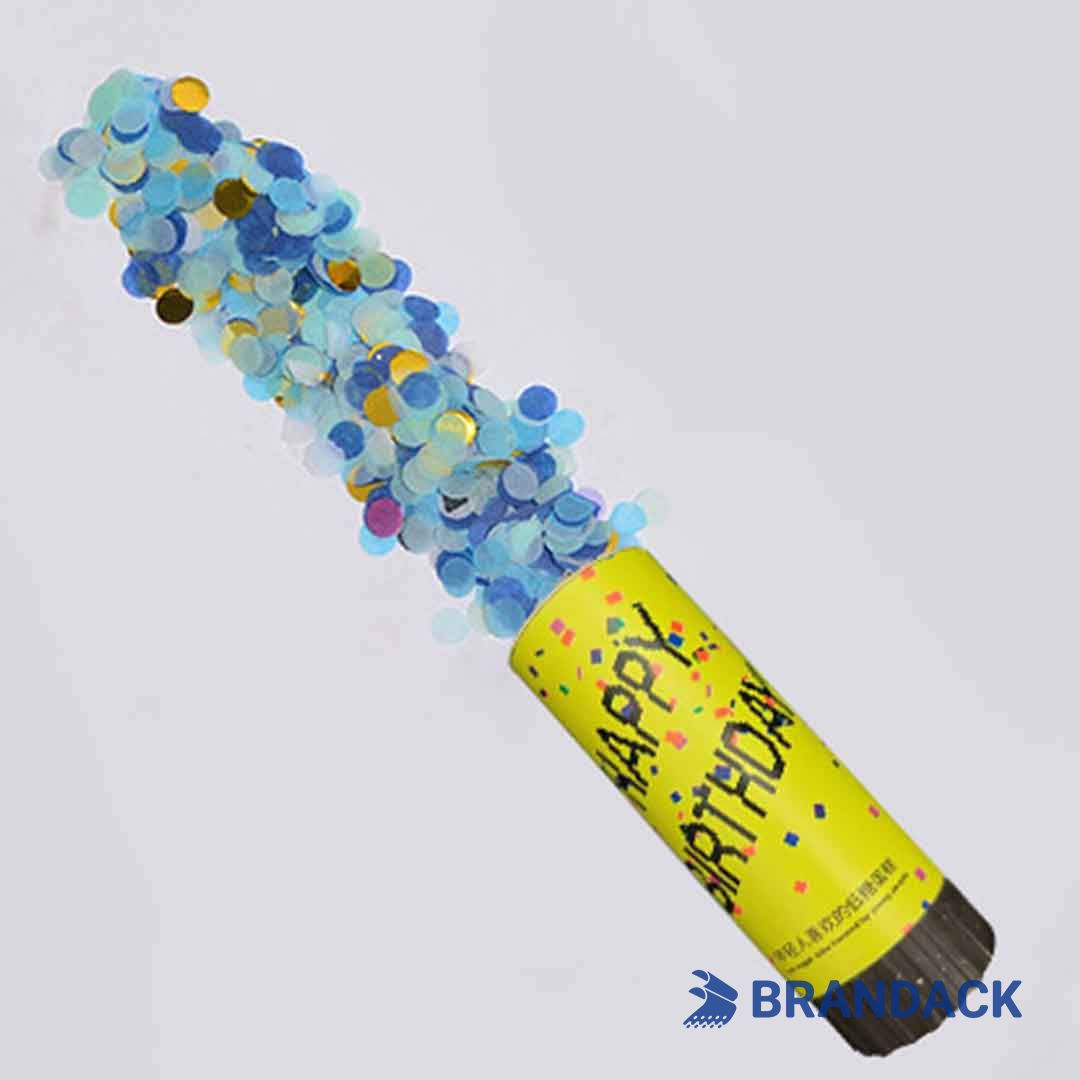 Birthday Party Poppers Wholesale Supplier with Design Service